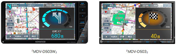 KENWOOD ケンウッド カーナビ MDV-D503W ワイド