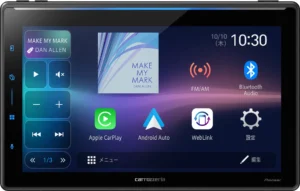 ワイヤレス接続での「Apple CarPlay」「Android Auto™」に対応した フローティングタイプの10.1インチ大画面ディスプレイオーディオ「DMH-SF900」を発売【パイオニア】