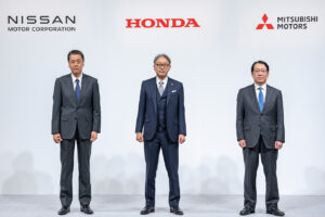 日産自動車、Hondaと三菱自動車、3社協業形態の検討に関する覚書を締結