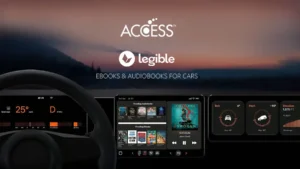 LegibleとACCESS Europe、電子書籍とオーディオブックのコネクテッドカーへの搭載に向けて提携