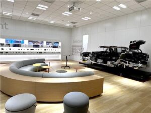 車載ソリューションのリアル体験型施設「MURATA みらい MOBILITY」をリニューアル