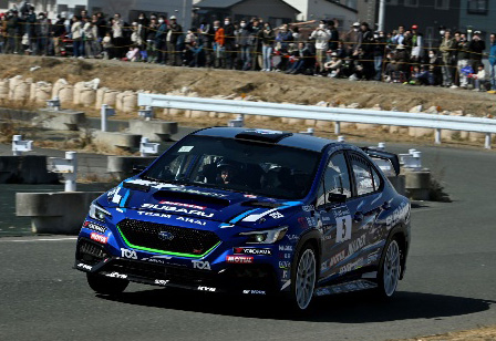 写真:全日本ラリー選手権