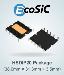 OBCのデファクトスタンダードへ！高電力密度の新型SiCモジュールを開発【ローム】