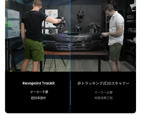 マーカー不要で高精度！工業向け3Dスキャナー『Revopoint Trackit』、7月1日「CAMPFIRE」にてクラウドファンディング開始