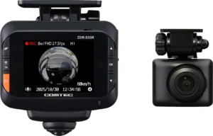 360°カメラ＋リヤカメラで全方位を記録する「ZDR-850R」発売【コムテック】