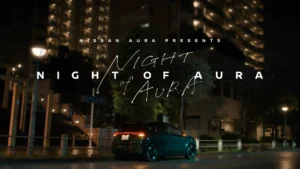 日産オーラを舞台にした“上質”な車内会話劇、短編ドラマ『NIGHT OF AURA』全3作、順次公開開始