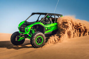 カワサキ初のスーパーチャージドエンジン搭載のオフロード四輪「TERYX4 H2」「TERYX5 H2」を発売