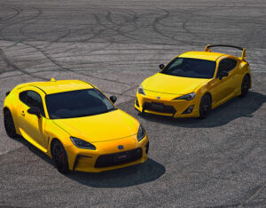 GR86の特別仕様車 RZ“Yellow Limited”を発表 「FUJI 86/BRZ STYLE 2025 with 頭文字D」に出展【トヨタ自動車】