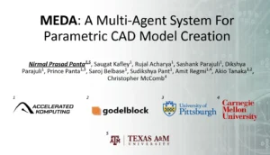 AIエージェント技術を活用したCADモデル生成システム「MEDA」を発表【ゴーデルブロック】