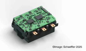 ロームのSiC MOSFET搭載のシェフラー製インバータブリック量産開始