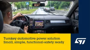 STマイクロエレクトロニクス、機能・価格が最適化された車載用パワー・マネージメントICを発表
