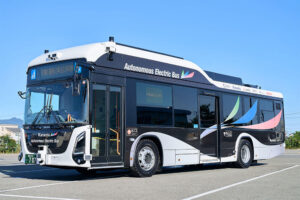 いすゞ、神奈川県平塚市の自動運転バス実証実験に「エルガEV 自動運転バス」を提供