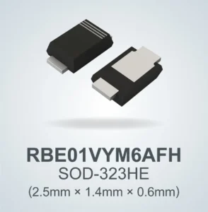 低VFかつ低IR 保護用ショットキーバリアダイオードの開発【ローム】