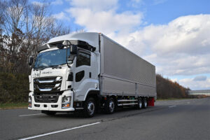 いすゞ、自社部品物流ルート（栃木～愛知）で自動運転事業実証を開始