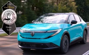 「ウィメンズ・ワールド・カー・オブ・ザ・イヤー 2025」において、新型「日産リーフ」が「ワールド・ベスト・コンパクトカー」賞を受賞