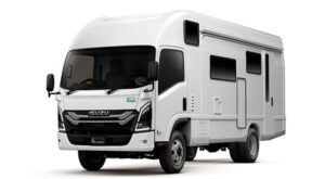 いすゞ、キャンピングカー専用シャシ「Be-cam」にワイドキャブロング車型を追加