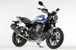 次世代“直4”コンセプトモデル「CB400 SUPER FOUR E-Clutch Concept」「CBR400R FOUR E-Clutch Concept」をモーターサイクルショーで公開【本田技研工業】