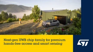STマイクロエレクトロニクス、車載 / スマート・デバイス向けアプリケーションに適した次世代UWB技術を発表