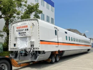 台湾向け高速鉄道車両の出荷について【日本車輌製造】
