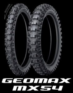 ミディアム路面からハード路面まで幅広くカバーするモトクロス競技用タイヤ DUNLOP「GEOMAX MX54」新発売