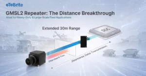 大型自律走行機械向け「GMSL2 Repeater」を発表カメラリンクの伝送距離を30mまで拡張【oToBrite】