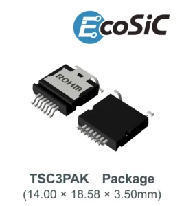 上面放熱の新パッケージ！高放熱と高耐圧を両立したSiC MOSFET【ローム】